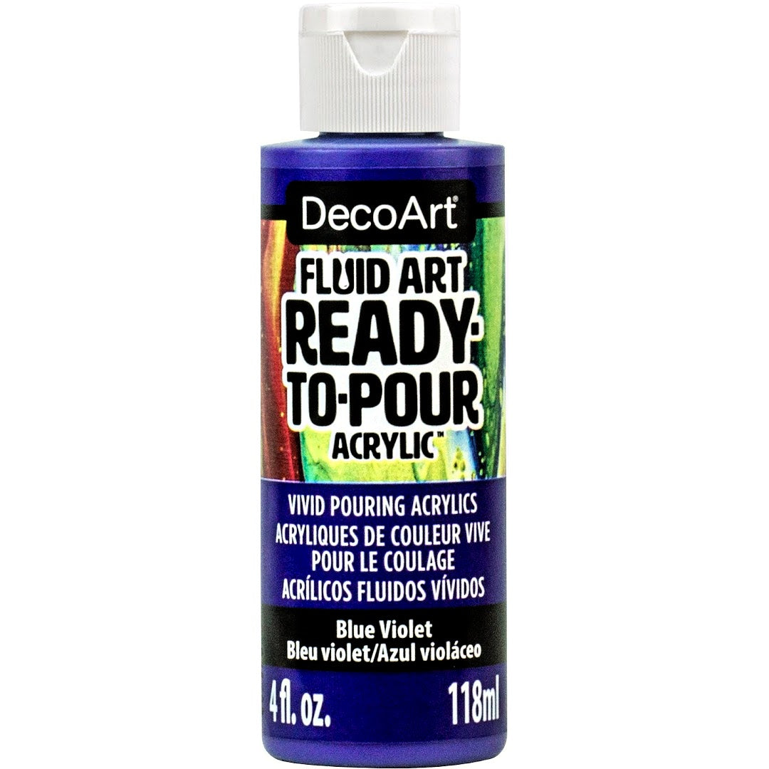 Fluid Art Ready to Pour Acrylics - DecoArt