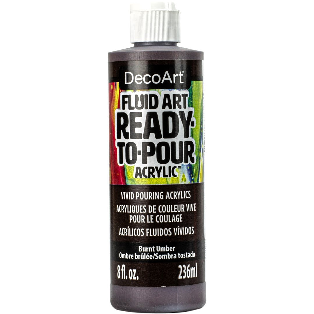 Fluid Art Ready to Pour Acrylics - DecoArt