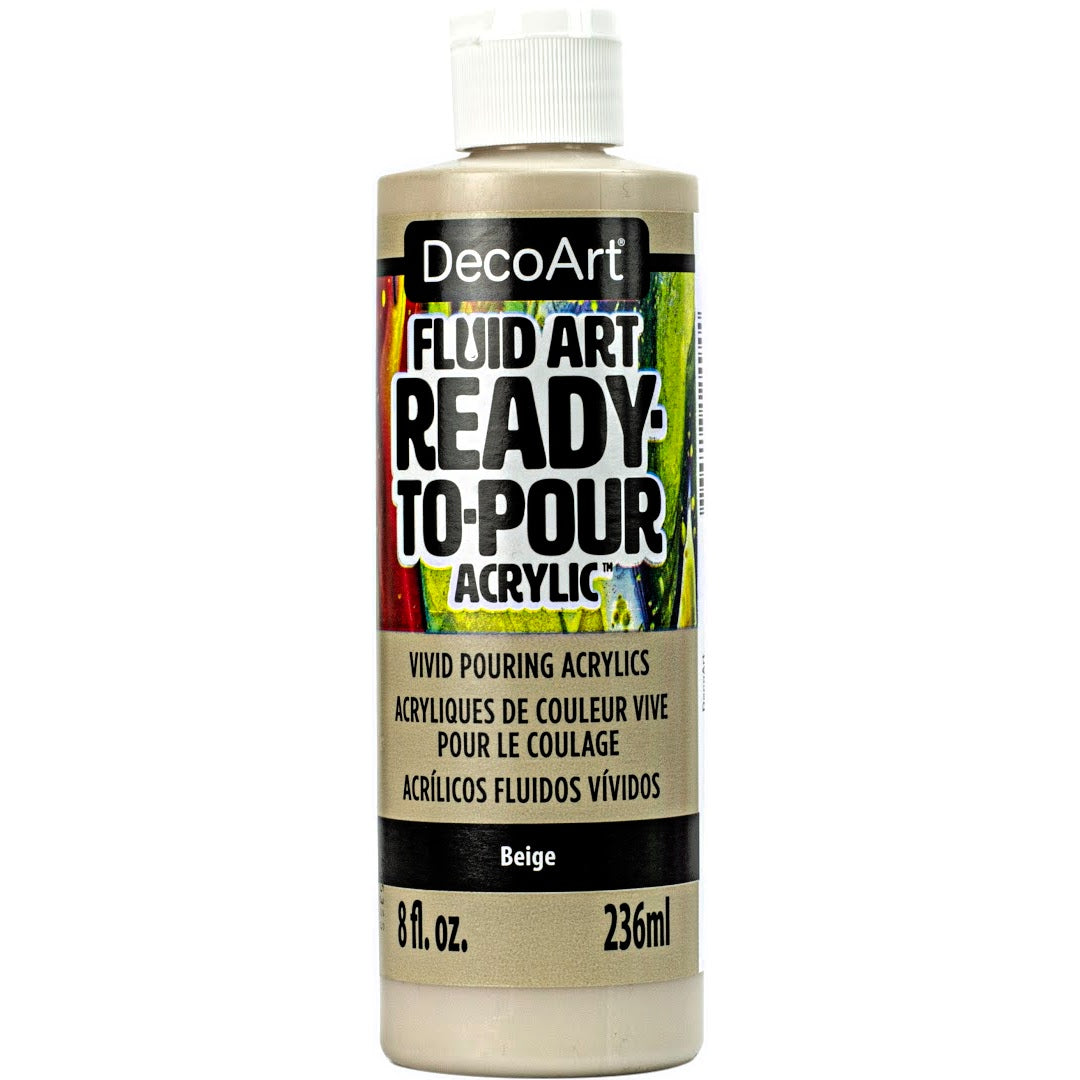 Fluid Art Ready to Pour Acrylics - DecoArt
