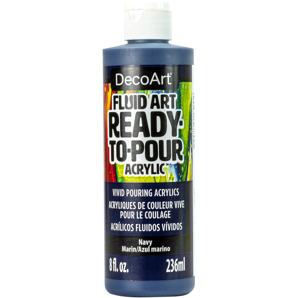 Fluid Art Ready to Pour Acrylics - DecoArt