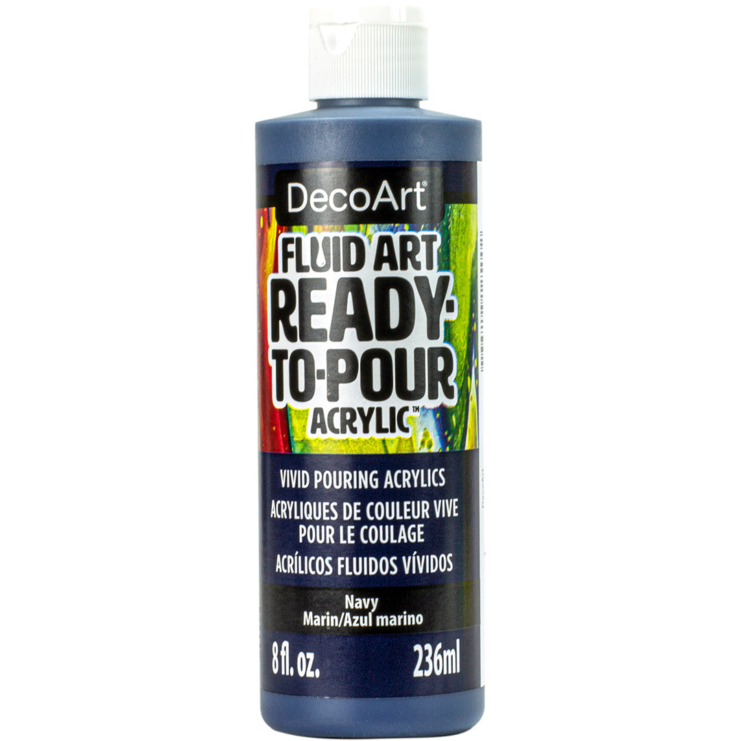 Fluid Art Ready to Pour Acrylics - DecoArt