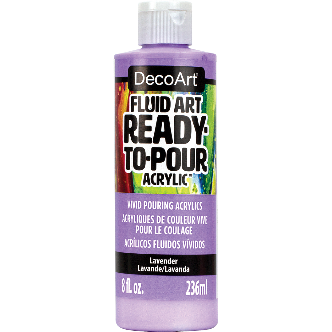 Fluid Art Ready to Pour Acrylics - DecoArt