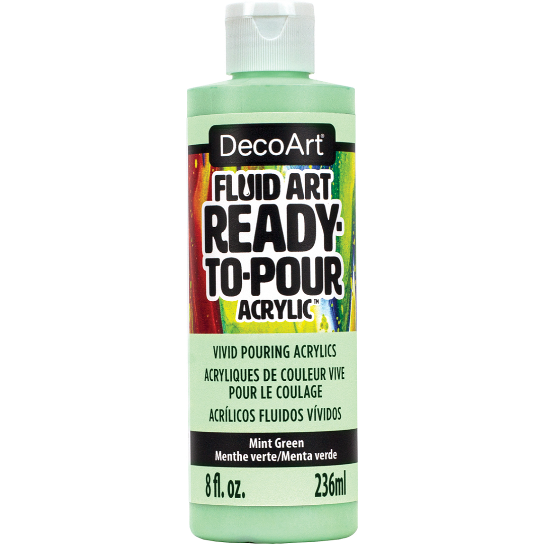 Fluid Art Ready to Pour Acrylics - DecoArt