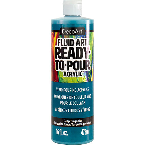 Fluid Art Ready to Pour Acrylics - DecoArt