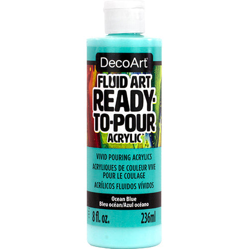 Fluid Art Ready to Pour Acrylics - DecoArt