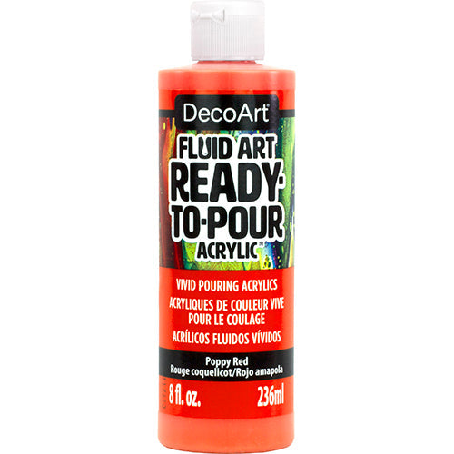 Fluid Art Ready to Pour Acrylics - DecoArt