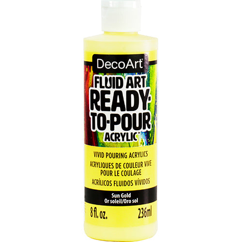 Fluid Art Ready to Pour Acrylics - DecoArt
