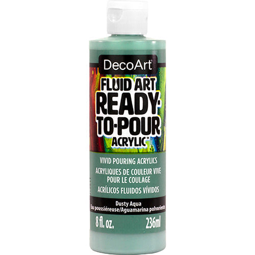 Fluid Art Ready to Pour Acrylics - DecoArt