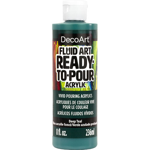 Fluid Art Ready to Pour Acrylics - DecoArt