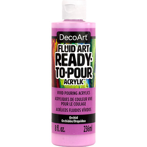 Fluid Art Ready to Pour Acrylics - DecoArt