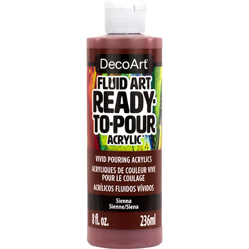 Fluid Art Ready to Pour Acrylics - DecoArt
