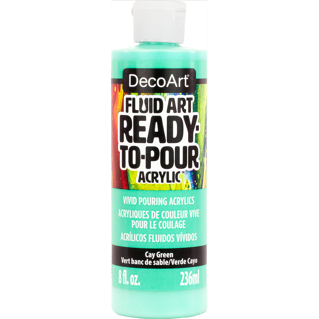 Fluid Art Ready to Pour Acrylics - DecoArt